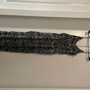 Black and white H&M jumpsuit